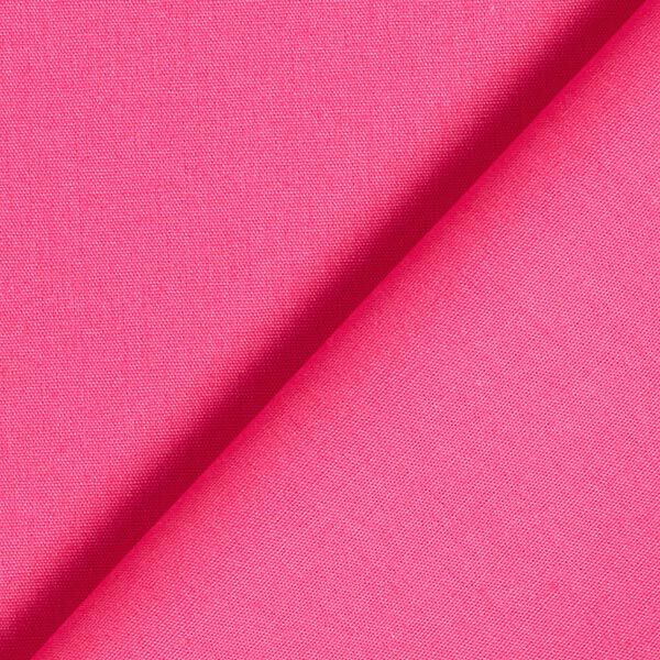Baumwollpopeline Uni – intensiv pink,  image number 5