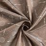 Futterstoff Jacquard Dartscheiben und Pfeile – grau/gold,  thumbnail number 3