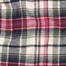 Baumwollflanell Karo | Poppy Fabrics – oliv/rot,  thumbnail number 2