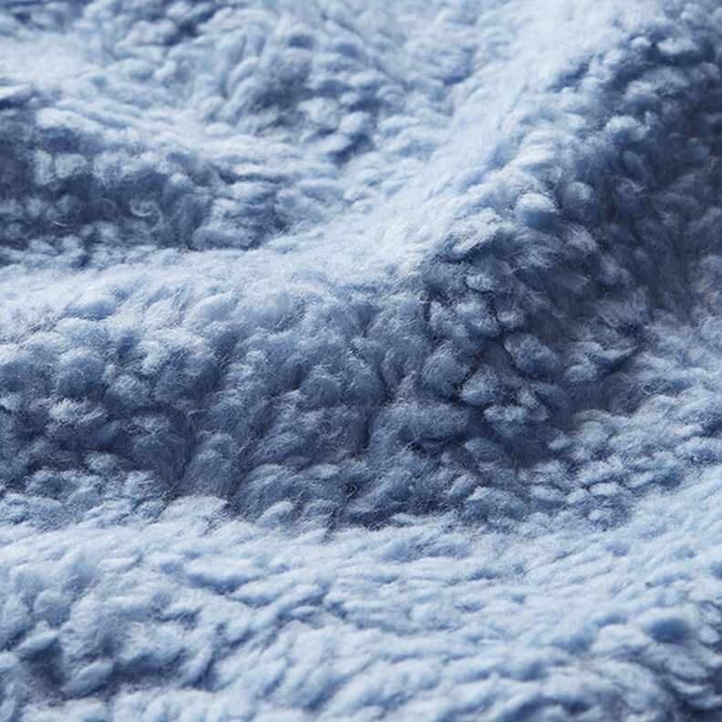 Baumwoll-Sherpa Uni – hellblau,  image number 2