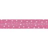 Schrägband Sterne Bio-Baumwolle [20 mm] – pink,  thumbnail number 1
