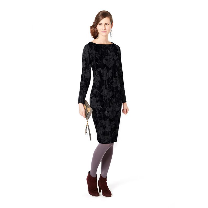 Crashsamt Chrysantheme – schwarz,  image number 5