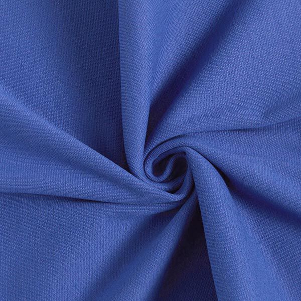 Bündchenstoff Uni – königsblau | Reststück 50cm
