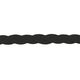 Geflochtene Kordel [ 10 mm ] – schwarz,  thumbnail number 1
