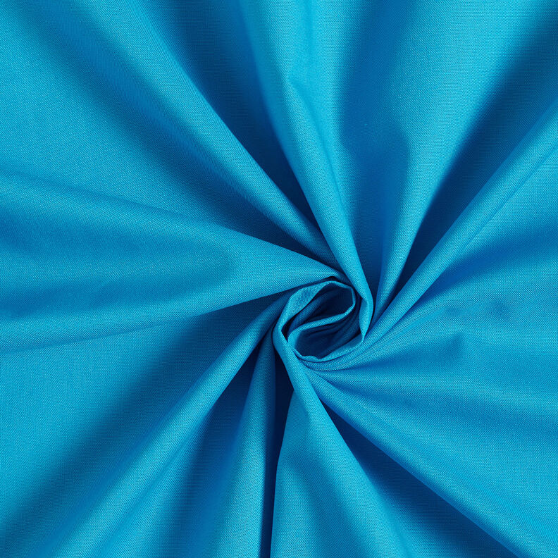 Baumwollstoff Cretonne Uni – türkis,  image number 1