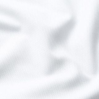 Baumwollstoff Mini-Rautenmuster – weiss, 