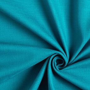 Stretch Leinenstoff Mix &ndash; petrol | Restst&uuml;ck 60cm, 