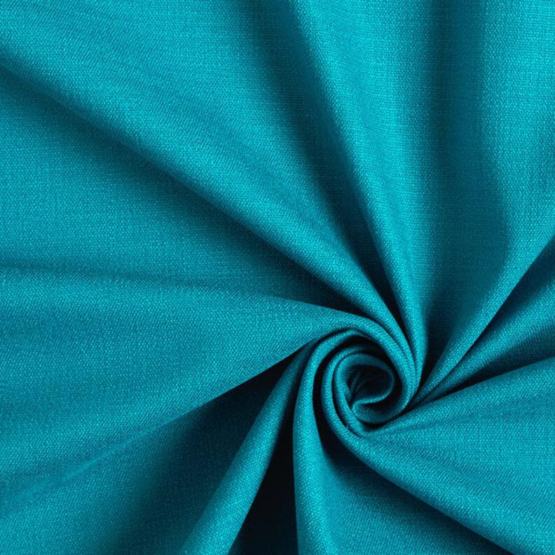 Stretch Leinenstoff Mix – petrol, image number 1