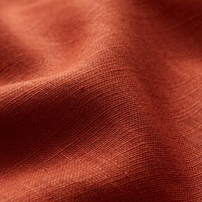 Leinenstoff Ramie-Mix medium – terracotta, 