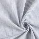 Leinen-Baumwoll-Mix Streifen schmal – jeansblau/wollweiss,  thumbnail number 3