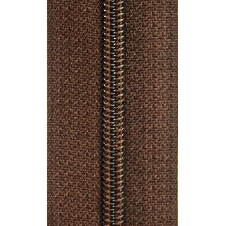 Endlosreißverschluss [3 mm] Kunststoff | Prym – dunkelbraun,  image number 1