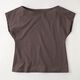 Baumwolljersey Medium Uni – dunkelbraun,  thumbnail number 8