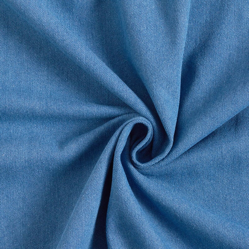 Baumwoll-Denim Stretch medium – jeansblau, image number 1