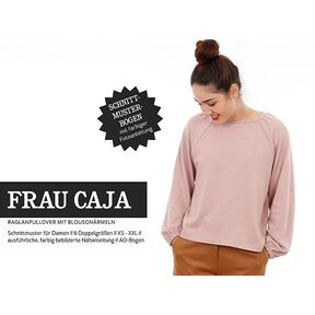 FRAU CAJA Raglanpullover mit Blousonärmeln | Studio Schnittreif | XS-XXL, 