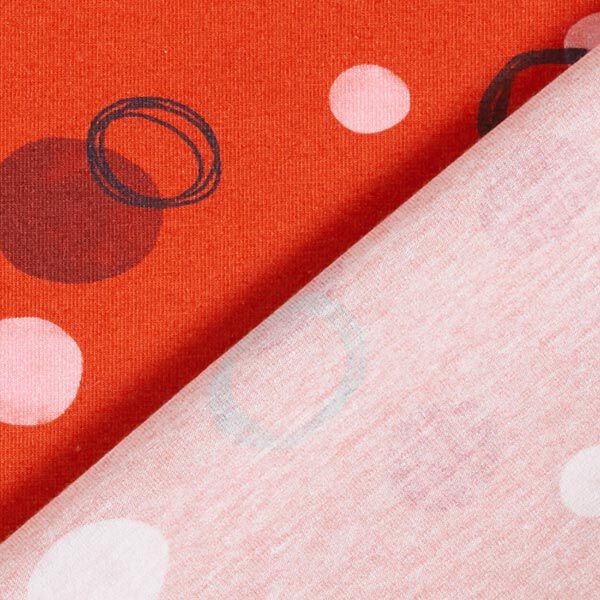 GOTS Baumwolljersey Punkte | Tula – terracotta, image number 4