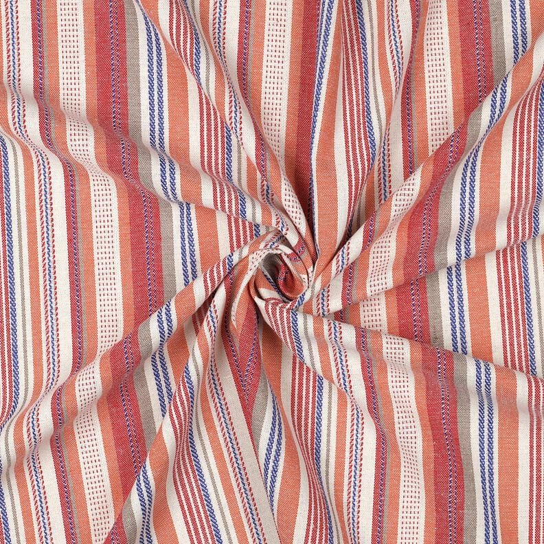 Leinen-Mix Streifen bunt gewebt,  image number 3