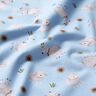 Baumwolljersey Schafe und Ziegen Digitaldruck – hellblau,  thumbnail number 2
