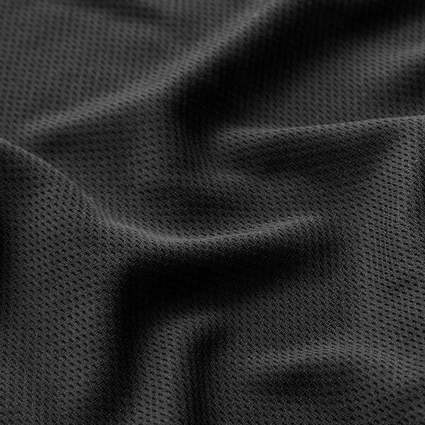 Leichter Sport-Piqué-Jersey – schwarz, image number 2