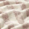 Frotteestoff Bambus Blockstreifen – mandel/helltaupe,  thumbnail number 3