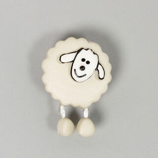 Kunststoffknopf, Sheep 14, 