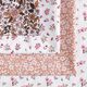 Baumwollpopeline Bi-Color-Blumen – hellbraun/wollweiss,  thumbnail number 5