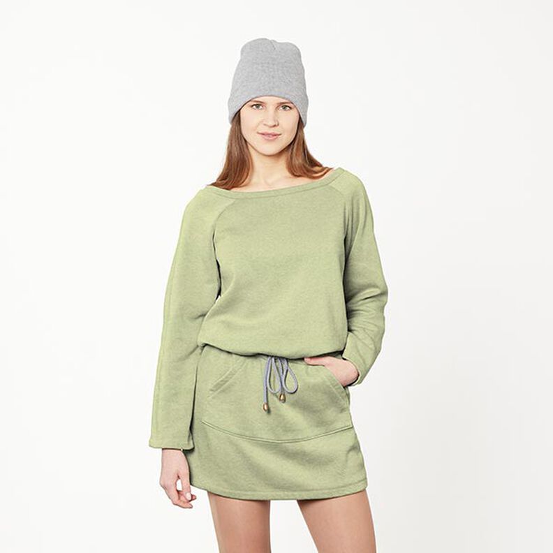 Sweatshirt Angeraut – pistazie | Reststück 120cm, image number 7