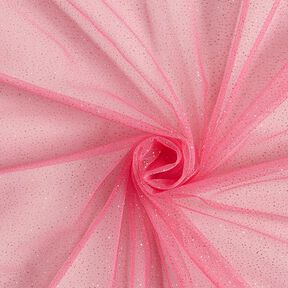 Glitzertüll Royal – pink/gold, 