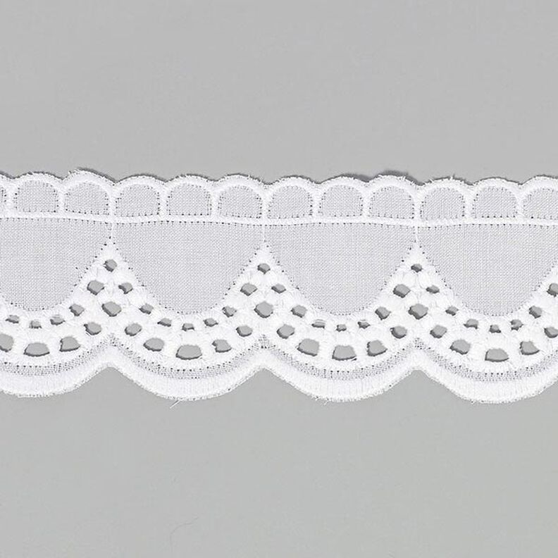 Feston - Englische Stickerei [40 mm] - weiss,  image number 1