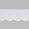 Feston - Englische Stickerei [40 mm] - weiss,  thumbnail number 1