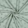 Musselin/ Doppel-Krinkel Gewebe Igel | Poppy Fabrics – hellmint/dunkelgrün,  thumbnail number 3