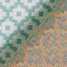 Outdoorstoff Jacquard Rauten – mint,  thumbnail number 4