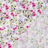 Viskosestoff zarte Blumen &ndash; weiss,  thumbnail number 4