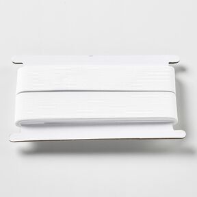 Glattes Gummiband [3 m | 30 mm] – weiss, 