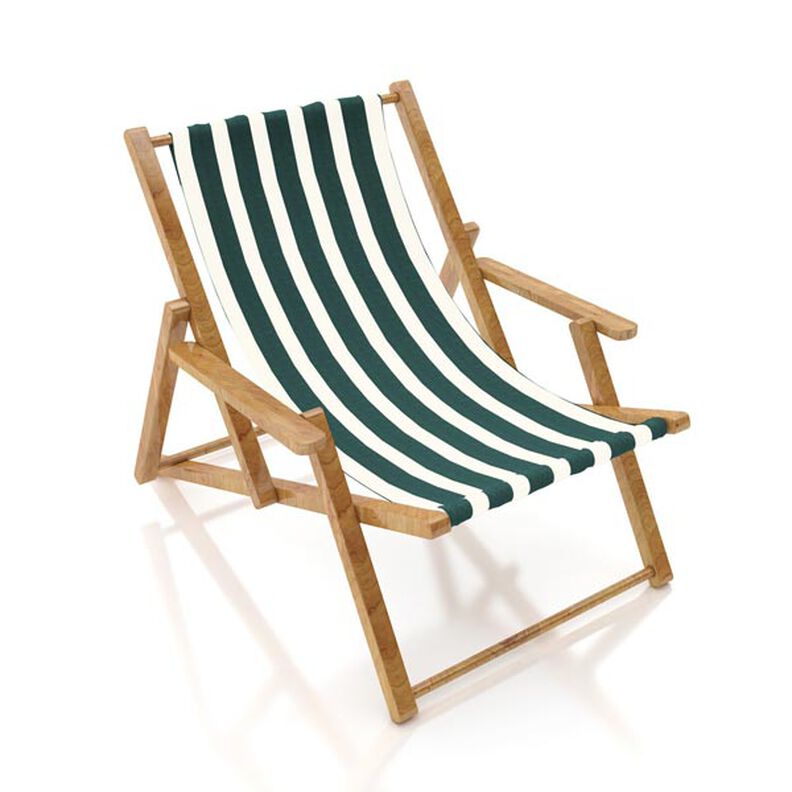 Outdoorstoff Acrisol Listado – wollweiss/dunkelgrün,  image number 7