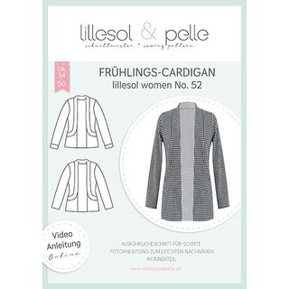 Frühlings-Cardigan | Lillesol & Pelle No. 52 | 34-50, 