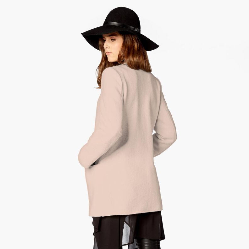 Fleecestoff Mohair-Mix Uni – rosé,  image number 4
