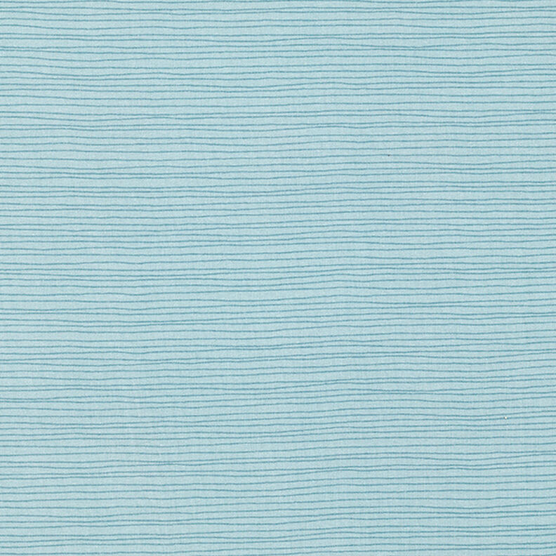 Baumwolljersey schmale Streifen – taubenblau,  image number 1