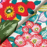 Baumwollstoff Cretonne Floral – rot,  thumbnail number 4