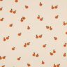 GOTS Baumwolljersey Orangen | Poppy Fabrics – hellbeige/karamell,  thumbnail number 1