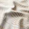 Verdunkelungsstoff Palmwedel Metallic – beige/gold,  thumbnail number 2