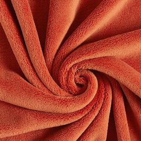 Kuschelfleece – terracotta, 