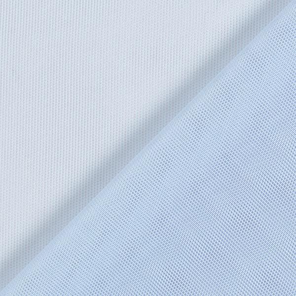 Stretch-Tüll Uni – hellblau | Reststück 50cm
