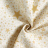 Dekostoff Jacquard Lurex Sternenmeer – hellbeige/gold,  thumbnail number 3