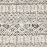 Strickbouclé Ikatmuster – grau/weiss,  thumbnail number 1