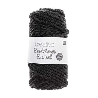 Creative Cotton Cord [5mm] | Rico Design – schwarz, 
