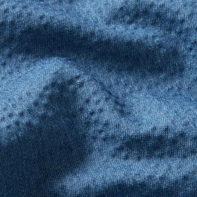 Denim Baumwoll-Mix Seersucker – jeansblau, 