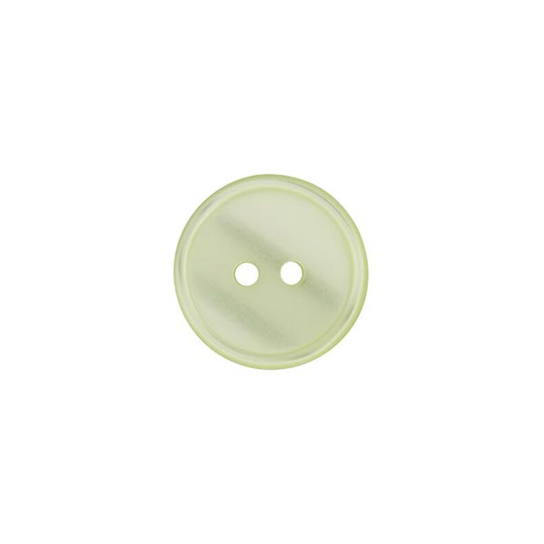 Polyesterknopf 2-Loch  – pastellgrün,  image number 1