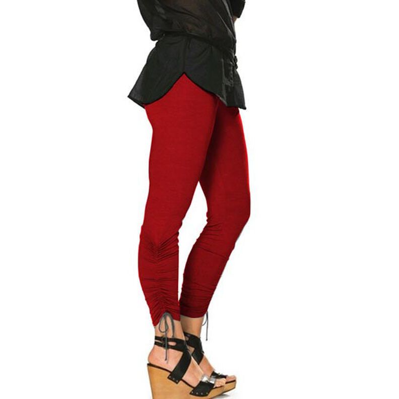 Viskose Jersey Medium – karminrot,  image number 3