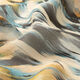 Chiffon Seidenmix abstrakte Blätter – grün/gelboliv,  thumbnail number 3
