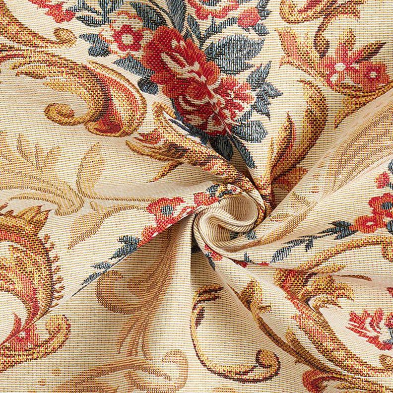Dekostoff Gobelin Eleganz – hellbeige,  image number 3
